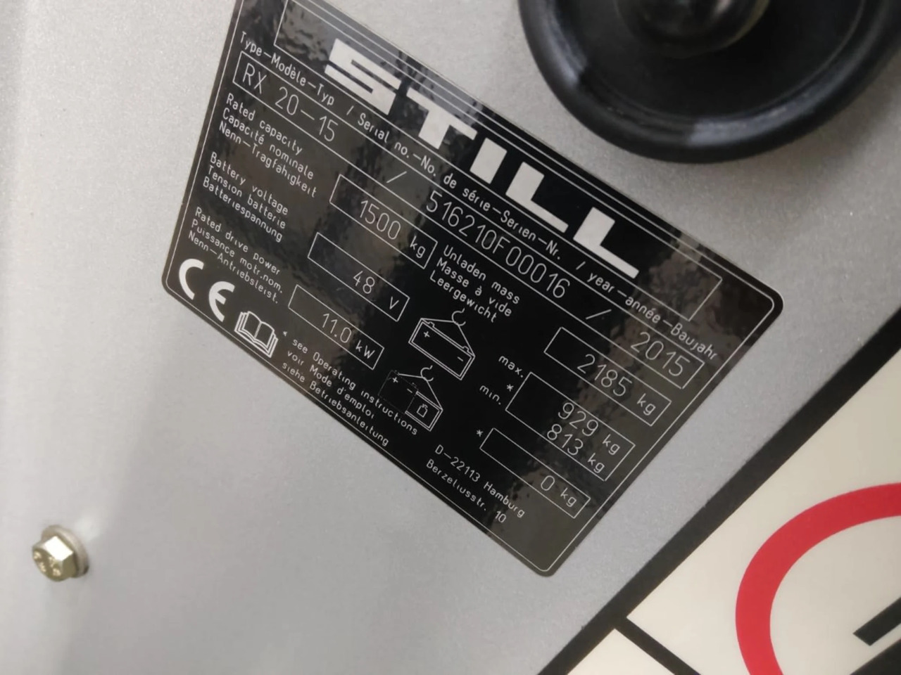 STILL RX20-15 - Електричен вилушкар: слика 5 STILL RX20-15 - Електричен вилушкар: слика 5