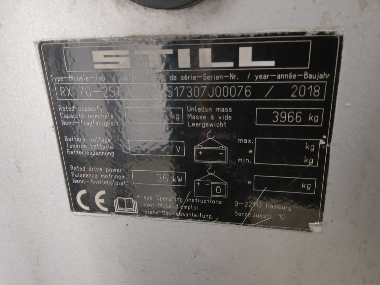 STILL RX70-25T - Плински вилушкар: слика 5 STILL RX70-25T - Плински вилушкар: слика 5