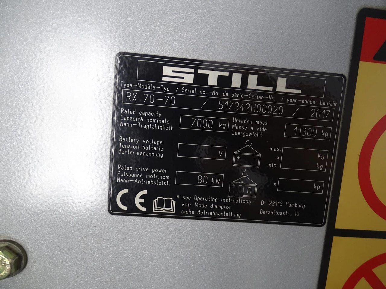 STILL RX70-70 - Дизел вилушкар: слика 5 STILL RX70-70 - Дизел вилушкар: слика 5