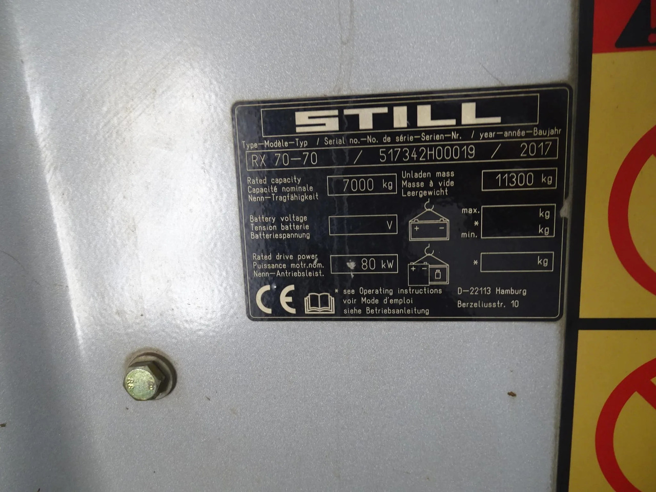 STILL RX70-70 - Дизел вилушкар: слика 5 STILL RX70-70 - Дизел вилушкар: слика 5