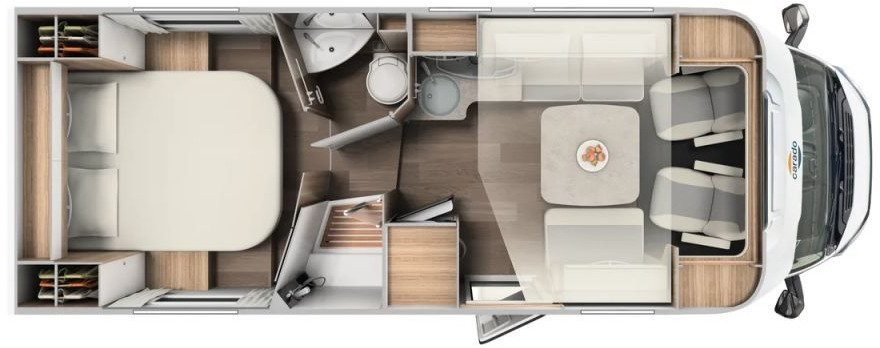 Carado T 459 Edition15 Solar, WR, RFK, SAT/TV uvm.+++ - Полуинтегриран кампер: слика 2 Carado T 459 Edition15 Solar, WR, RFK, SAT/TV uvm.+++ - Полуинтегриран кампер: слика 2