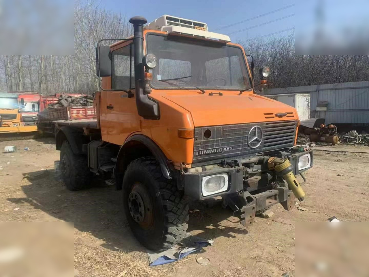 1998 MERCEDES-BENZ UNIMOG 1650 - Камион со кабинска шасија: слика 1 1998 MERCEDES-BENZ UNIMOG 1650 - Камион со кабинска шасија: слика 1