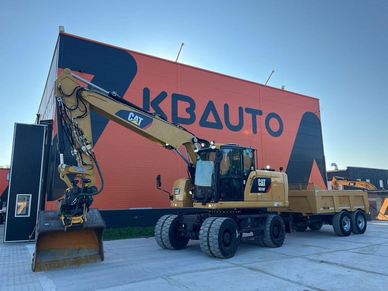 Caterpillar M 318 F ROTOTILT / CENTRAL LUBRICATION / AC - Багер на тркала: слика 1 Caterpillar M 318 F ROTOTILT / CENTRAL LUBRICATION / AC - Багер на тркала: слика 1