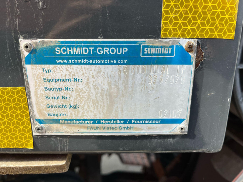 Возило за метење DAF LF 55.180 4x2 Schmidt SK 600 Dual LP: слика 15