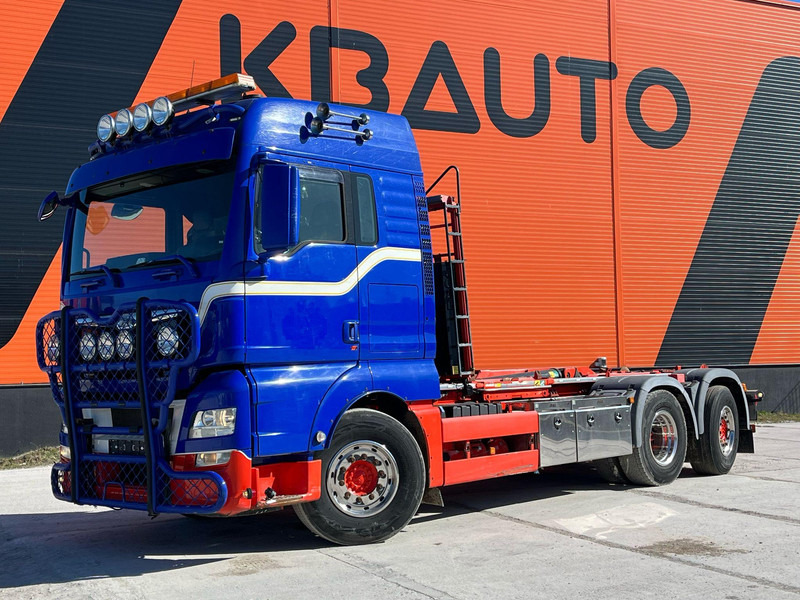 MAN TGX 26.480 6x2*4 JOAB L 20 ton / L=5200 mm / H=1570 mm - Камион со кука за подигање: слика 1 MAN TGX 26.480 6x2*4 JOAB L 20 ton / L=5200 mm / H=1570 mm - Камион со кука за подигање: слика 1