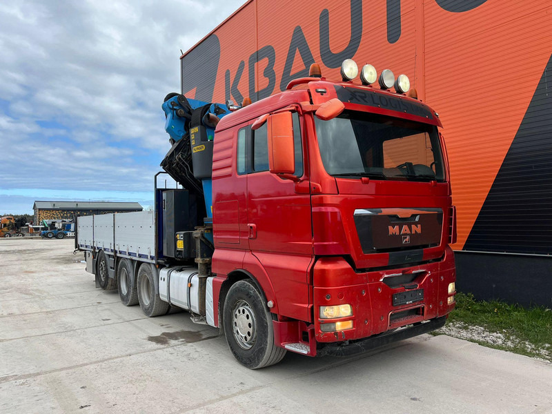 MAN TGX 35.480 8x4*4 PK 65002 + JIB / PLATFORM L=6800 mm - Камион со платформа, Камион со кран: слика 4 MAN TGX 35.480 8x4*4 PK 65002 + JIB / PLATFORM L=6800 mm - Камион со платформа, Камион со кран: слика 4