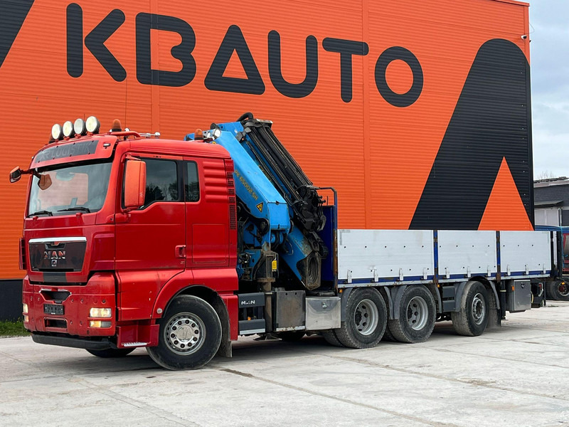 MAN TGX 35.480 8x4*4 PK 65002 + JIB / PLATFORM L=6800 mm - Камион со платформа, Камион со кран: слика 2 MAN TGX 35.480 8x4*4 PK 65002 + JIB / PLATFORM L=6800 mm - Камион со платформа, Камион со кран: слика 2