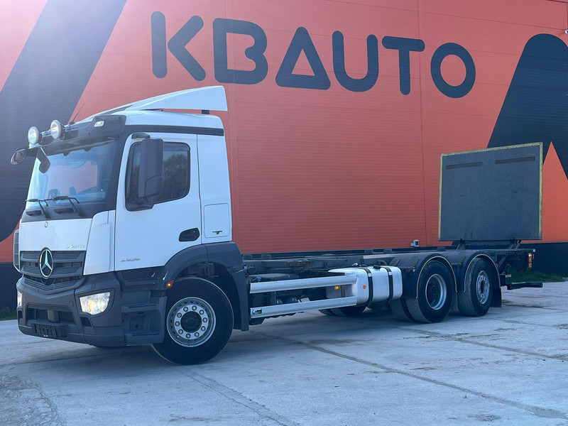 Mercedes-Benz Antos 2535 6x2*4 CHASSIS L=7788 mm - Транспортер на контејнер/ Камион со променливо тело: слика 1 Mercedes-Benz Antos 2535 6x2*4 CHASSIS L=7788 mm - Транспортер на контејнер/ Камион со променливо тело: слика 1