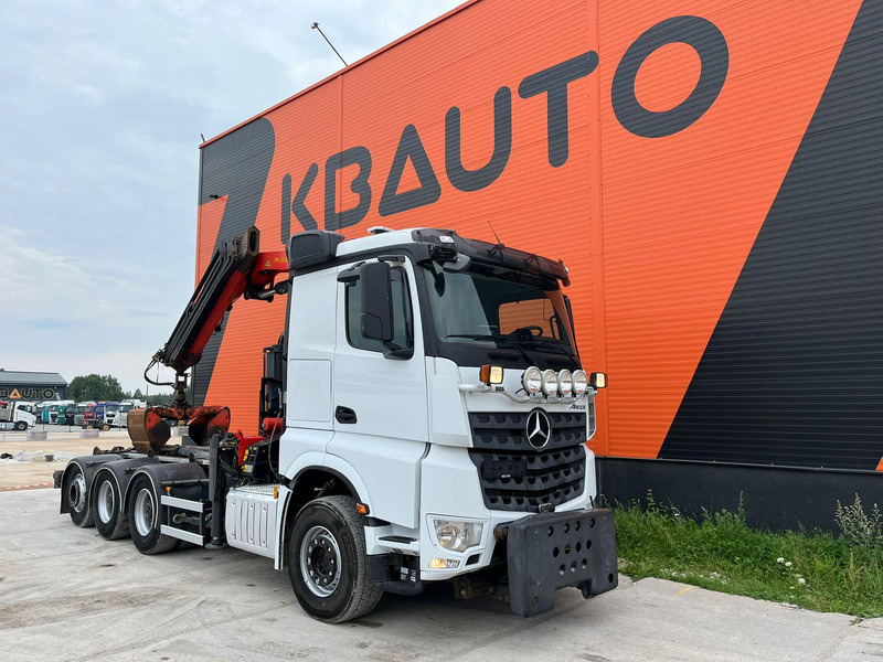 Mercedes-Benz Arocs 3242 8x4 PK22002 / RETARDER / SNOW PLOW EQUIPMENT / GRAPPLE - Камион со кука за подигање, Камион со кран: слика 4 Mercedes-Benz Arocs 3242 8x4 PK22002 / RETARDER / SNOW PLOW EQUIPMENT / GRAPPLE - Камион со кука за подигање, Камион со кран: слика 4