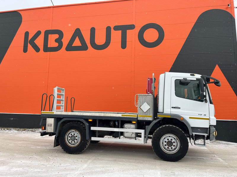 Mercedes-Benz Atego 1018 4x4 ONLY 18844 km ! / FULL STEEL / DRUM BRAKES / PLATFORM L=3500 mm - Камион со платформа: слика 5 Mercedes-Benz Atego 1018 4x4 ONLY 18844 km ! / FULL STEEL / DRUM BRAKES / PLATFORM L=3500 mm - Камион со платформа: слика 5