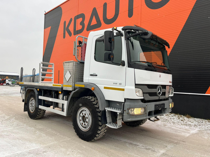 Mercedes-Benz Atego 1018 4x4 ONLY 18844 km ! / FULL STEEL / DRUM BRAKES / PLATFORM L=3500 mm - Камион со платформа: слика 4 Mercedes-Benz Atego 1018 4x4 ONLY 18844 km ! / FULL STEEL / DRUM BRAKES / PLATFORM L=3500 mm - Камион со платформа: слика 4