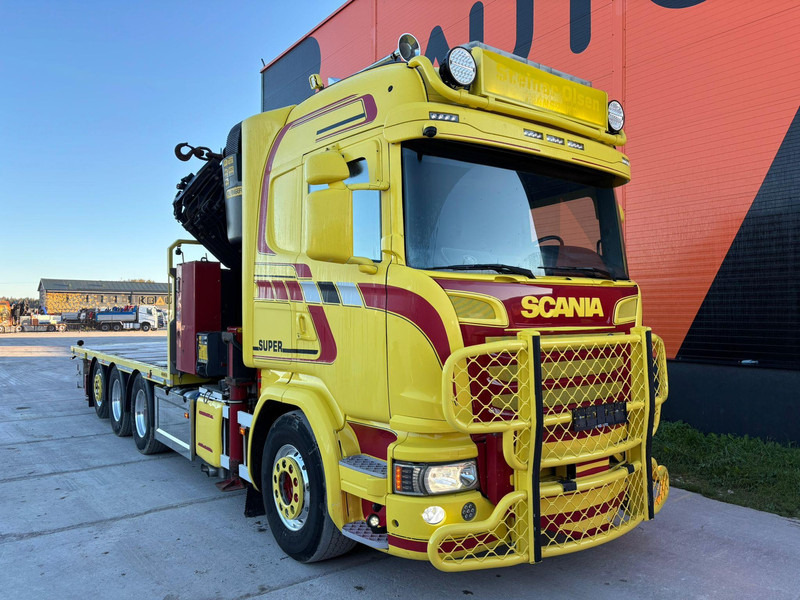 Scania G 490 8x4*4 PK 65002 SH / JIB CONNECTION / PLATFORM L=6301-7499 mm - Камион со платформа, Камион со кран: слика 4 Scania G 490 8x4*4 PK 65002 SH / JIB CONNECTION / PLATFORM L=6301-7499 mm - Камион со платформа, Камион со кран: слика 4
