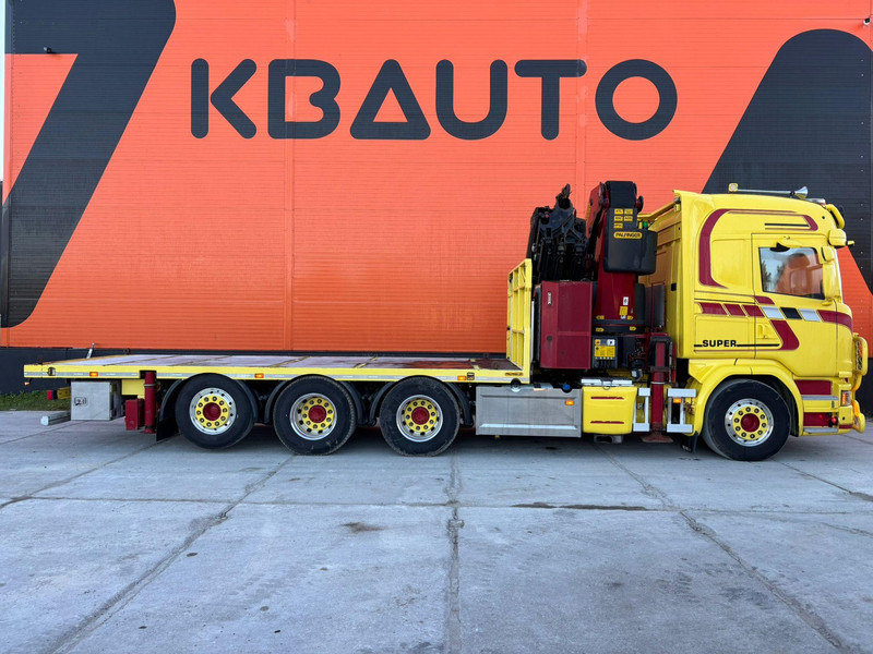 Scania G 490 8x4*4 PK 65002 SH / JIB CONNECTION / PLATFORM L=6301-7499 mm - Камион со платформа, Камион со кран: слика 4 Scania G 490 8x4*4 PK 65002 SH / JIB CONNECTION / PLATFORM L=6301-7499 mm - Камион со платформа, Камион со кран: слика 4