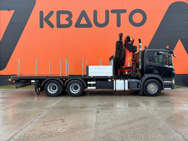 Scania P 380 6x2 PK 44002 + WINCH / PLATFORM L=6090 mm - Камион со платформа, Камион со кран: слика 5 Scania P 380 6x2 PK 44002 + WINCH / PLATFORM L=6090 mm - Камион со платформа, Камион со кран: слика 5