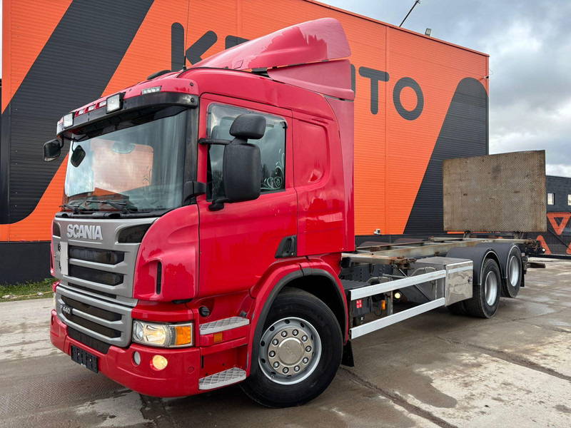 Scania P 440 6x2 RETARDER / CHASSIS L=7741 mm - Транспортер на контејнер/ Камион со променливо тело: слика 2 Scania P 440 6x2 RETARDER / CHASSIS L=7741 mm - Транспортер на контејнер/ Камион со променливо тело: слика 2