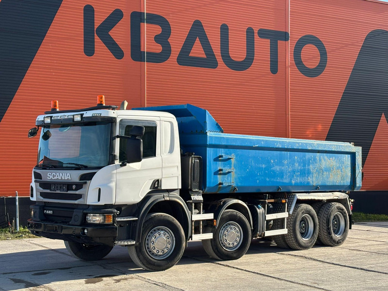 Scania P 440 8x4 RETARDER / FULL STEEL / BOX L=5850 mm - Кипер: слика 1 Scania P 440 8x4 RETARDER / FULL STEEL / BOX L=5850 mm - Кипер: слика 1