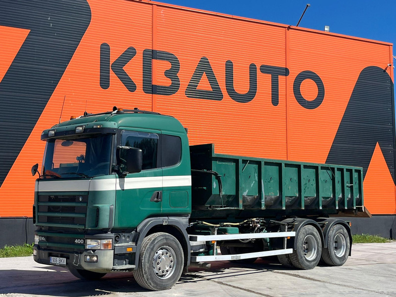 Scania R 124 400 6x2 MARREL AL 20 ton / L=5600 mm / BOX FOR SALE SEPARATELY - Камион со кука за подигање: слика 2 Scania R 124 400 6x2 MARREL AL 20 ton / L=5600 mm / BOX FOR SALE SEPARATELY - Камион со кука за подигање: слика 2