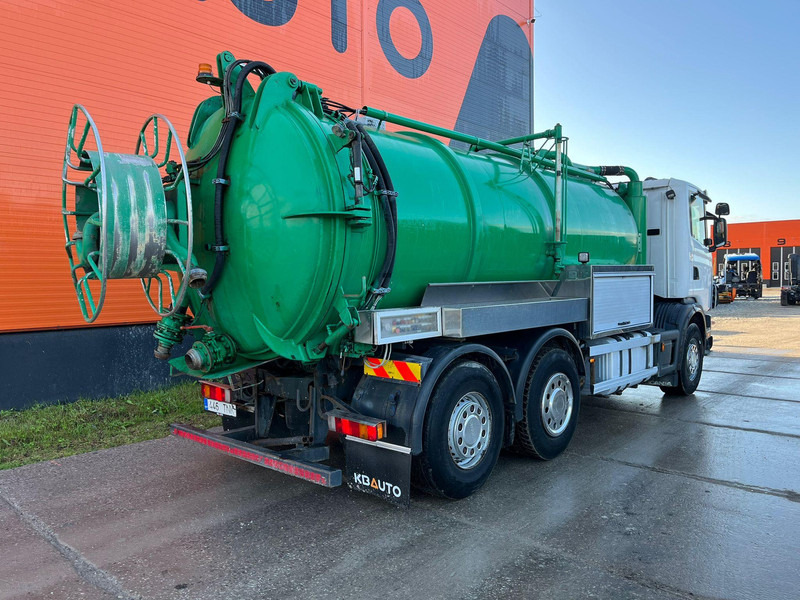 Scania R 124 6x2*4 TANK 1500 I + 13000 l / VACUUM Moro PM200 year 2015 / PRESSURE Pratissoli 500 bar / 200 l/min - Вакуумски камион: слика 4 Scania R 124 6x2*4 TANK 1500 I + 13000 l / VACUUM Moro PM200 year 2015 / PRESSURE Pratissoli 500 bar / 200 l/min - Вакуумски камион: слика 4
