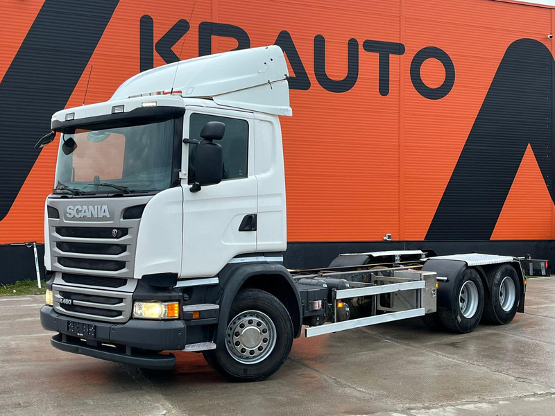 Scania R 450 6x4 CHASSIS L=8298 mm - Камион со кабинска шасија: слика 1 Scania R 450 6x4 CHASSIS L=8298 mm - Камион со кабинска шасија: слика 1