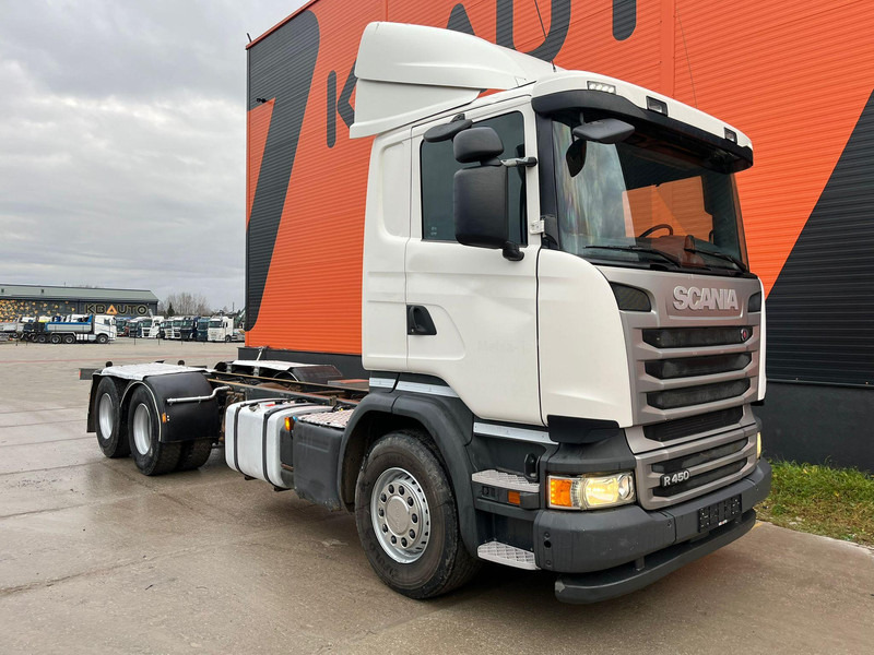 Scania R 450 6x4 CHASSIS L=8298 mm - Камион со кабинска шасија: слика 4 Scania R 450 6x4 CHASSIS L=8298 mm - Камион со кабинска шасија: слика 4