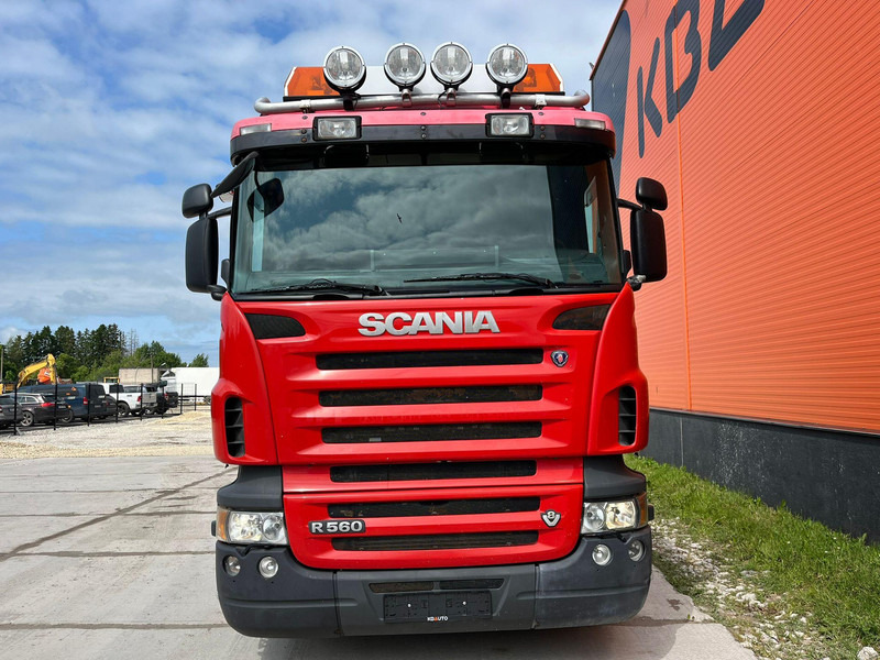 Scania R 560 6x2 HMF2220 K4 / RETARDER - Камион со платформа, Камион со кран: слика 3 Scania R 560 6x2 HMF2220 K4 / RETARDER - Камион со платформа, Камион со кран: слика 3