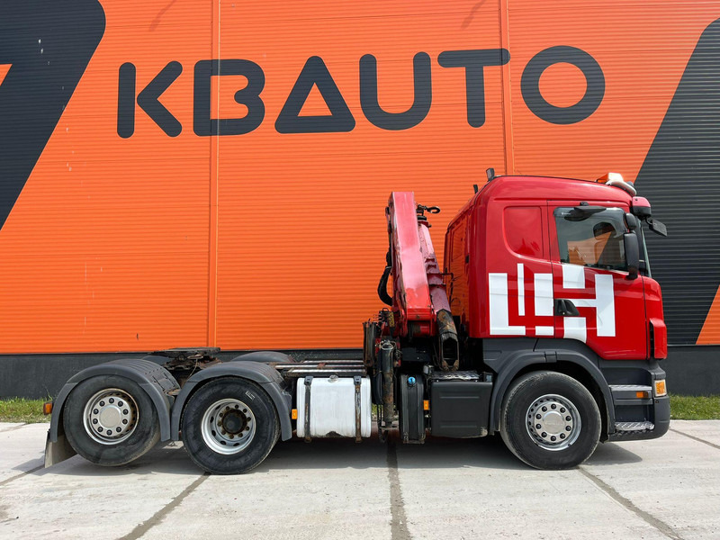 Scania R 560 6x2 HMF2220 K4 / RETARDER - Камион со платформа, Камион со кран: слика 5 Scania R 560 6x2 HMF2220 K4 / RETARDER - Камион со платформа, Камион со кран: слика 5