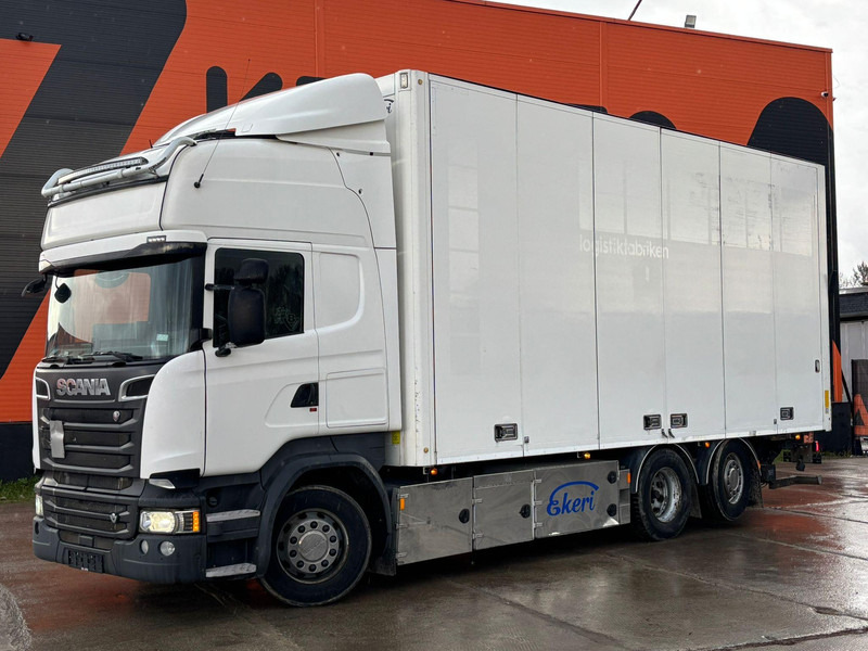 Scania R 580 6x2*4 BOX L=7394 mm - Камион сандучар: слика 1 Scania R 580 6x2*4 BOX L=7394 mm - Камион сандучар: слика 1