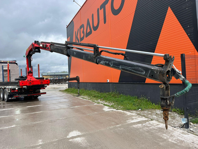 Камион со платформа, Камион со кран Scania R 650 6x4 PK24001 / PLATFORM L=6800 mm: слика 11