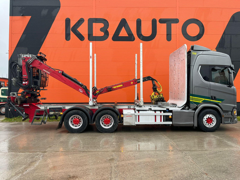Scania R 650 6x4 RETARDER - Камион за дрва, Камион со кран: слика 5 Scania R 650 6x4 RETARDER - Камион за дрва, Камион со кран: слика 5