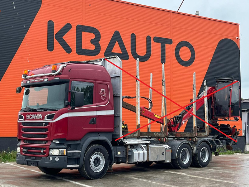 Scania R 730 6x4 FOR SALE AS CHASSIS / RETARDER / BIG AXLES - Камион со кабинска шасија: слика 1 Scania R 730 6x4 FOR SALE AS CHASSIS / RETARDER / BIG AXLES - Камион со кабинска шасија: слика 1