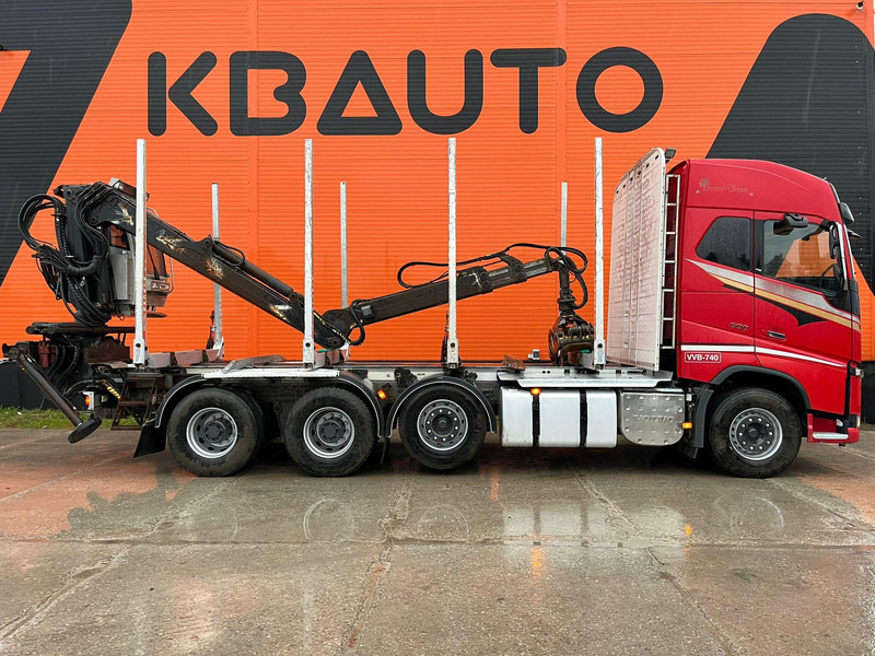 Volvo FH 16 600 8x4/4 FRESH TÜV - Камион за дрва, Камион со кран: слика 5 Volvo FH 16 600 8x4/4 FRESH TÜV - Камион за дрва, Камион со кран: слика 5