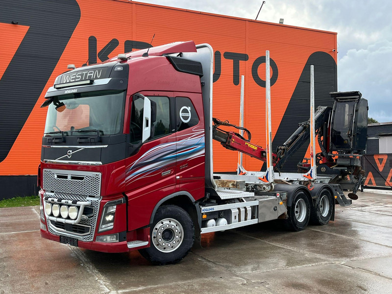 Volvo FH 16 650 6x4 Jonsered J1088ST. 96 - Камион за дрва, Камион со кран: слика 1 Volvo FH 16 650 6x4 Jonsered J1088ST. 96 - Камион за дрва, Камион со кран: слика 1