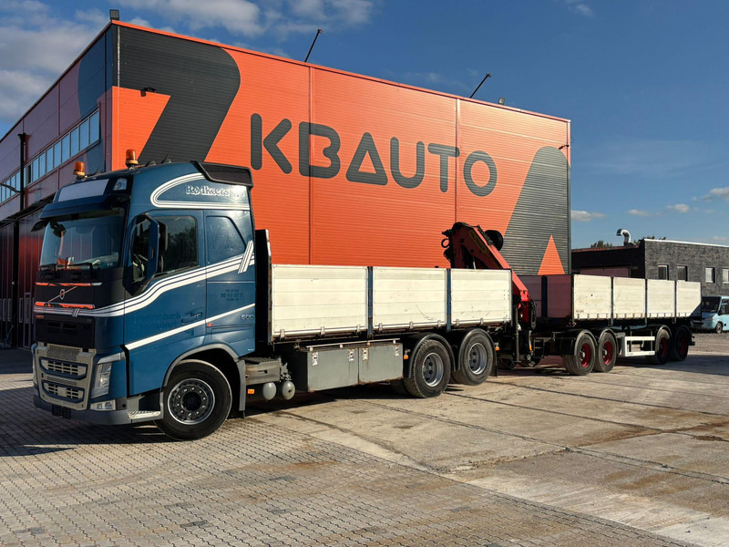 Volvo FH 500 6x2 PALFINGER PK 23001 EH / PLATFORM L=6192 mm - Камион со платформа, Камион со кран: слика 2 Volvo FH 500 6x2 PALFINGER PK 23001 EH / PLATFORM L=6192 mm - Камион со платформа, Камион со кран: слика 2