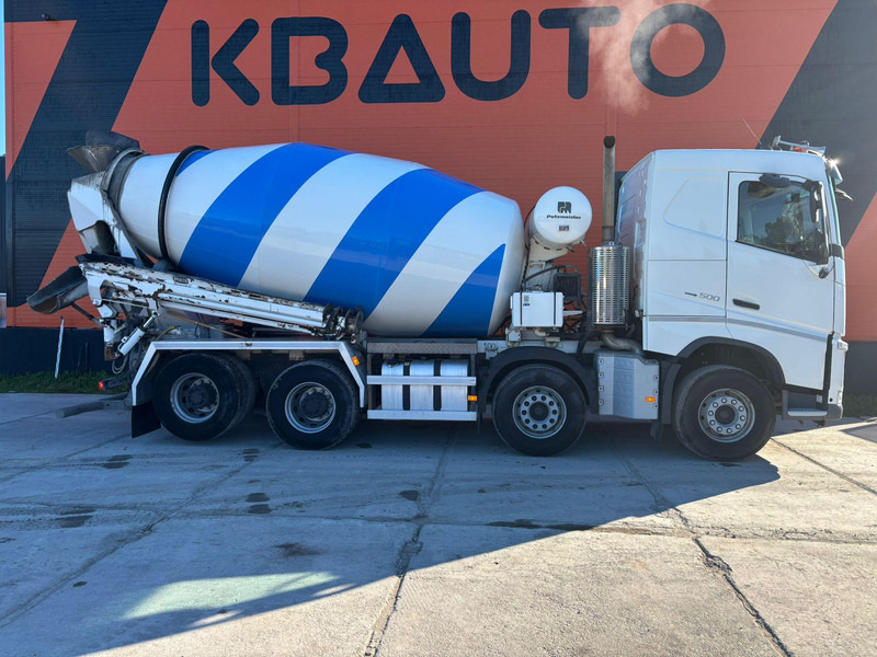 Volvo FH 500 8x4 INTERMIX 10 m3 + CHUTE / TANDEM AXLE LIFT - Камион миксер за бетон: слика 4 Volvo FH 500 8x4 INTERMIX 10 m3 + CHUTE / TANDEM AXLE LIFT - Камион миксер за бетон: слика 4