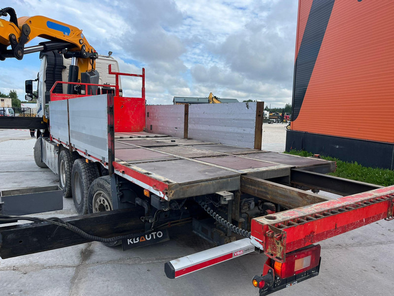Камион со платформа, Камион со кран Volvo FH 540 8x4*4 EFFER 525/6S + JIB + WINCH / PLATFORM L=6216 mm: слика 14