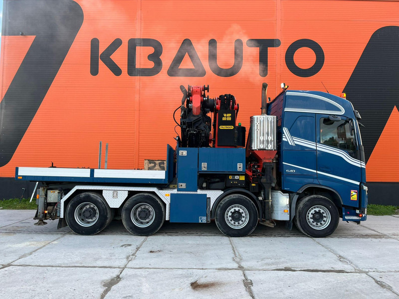 Volvo FH 540 8x4 PK110002 + JIB + WINCH / COMBI / PLATFORM L=3662 mm - Камион со платформа, Камион со кран: слика 5 Volvo FH 540 8x4 PK110002 + JIB + WINCH / COMBI / PLATFORM L=3662 mm - Камион со платформа, Камион со кран: слика 5
