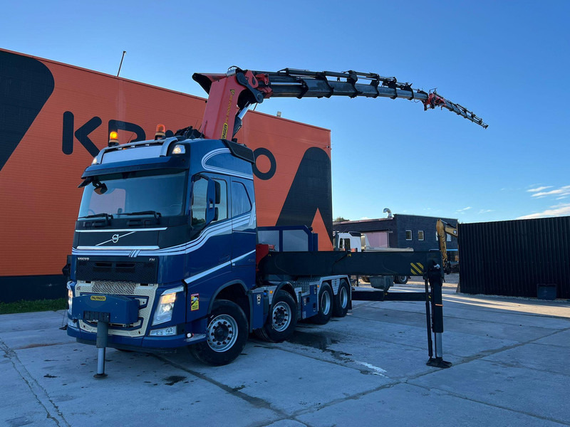 Volvo FH 540 8x4 PK110002 + JIB + WINCH / COMBI / PLATFORM L=3662 mm - Камион со платформа, Камион со кран: слика 1 Volvo FH 540 8x4 PK110002 + JIB + WINCH / COMBI / PLATFORM L=3662 mm - Камион со платформа, Камион со кран: слика 1