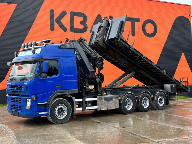 Volvo FM 12 460 8x4*4 HIAB 422 E-5 HIPRO+JIB / HOOK LIFT 20 ton / L=5600 mm / PLATFORM - Камион со кука за подигање, Камион со кран: слика 2 Volvo FM 12 460 8x4*4 HIAB 422 E-5 HIPRO+JIB / HOOK LIFT 20 ton / L=5600 mm / PLATFORM - Камион со кука за подигање, Камион со кран: слика 2