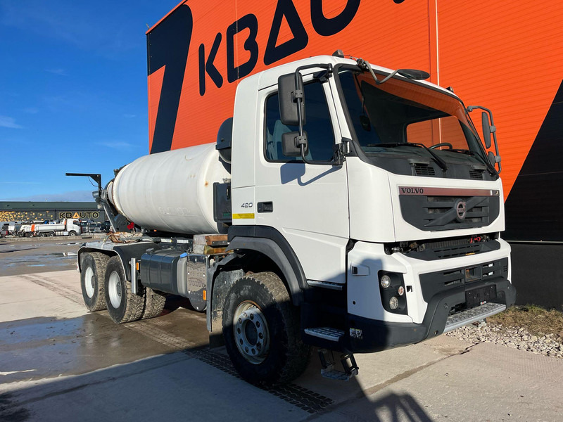 Volvo FMX 420 6x6 KART 7 m3 / MANUAL / FULL STEEL / DRUM BRAKES / BIG AXLES - Камион миксер за бетон: слика 3 Volvo FMX 420 6x6 KART 7 m3 / MANUAL / FULL STEEL / DRUM BRAKES / BIG AXLES - Камион миксер за бетон: слика 3