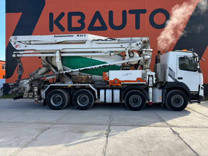 Volvo FMX 500 8x4 PUMI 24-3 - 24 m - 2303 hours / 7 m3 / FULL STEEL - Камион миксер за бетон: слика 5 Volvo FMX 500 8x4 PUMI 24-3 - 24 m - 2303 hours / 7 m3 / FULL STEEL - Камион миксер за бетон: слика 5