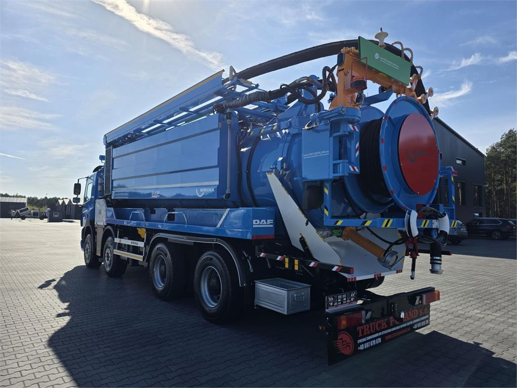 Вакуумски камион DAF WUKO KROLL 2 x URACA KOMBI FOR SEWER CLEANING: слика 5