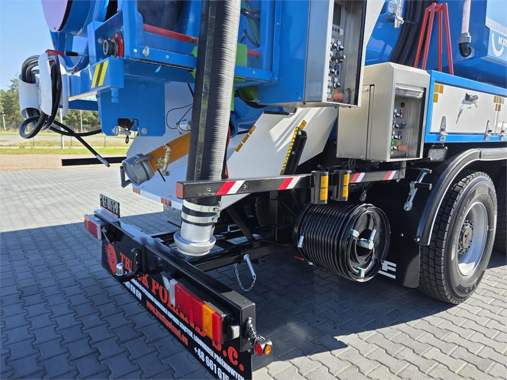 Вакуумски камион DAF WUKO KROLL 2 x URACA KOMBI FOR SEWER CLEANING: слика 19