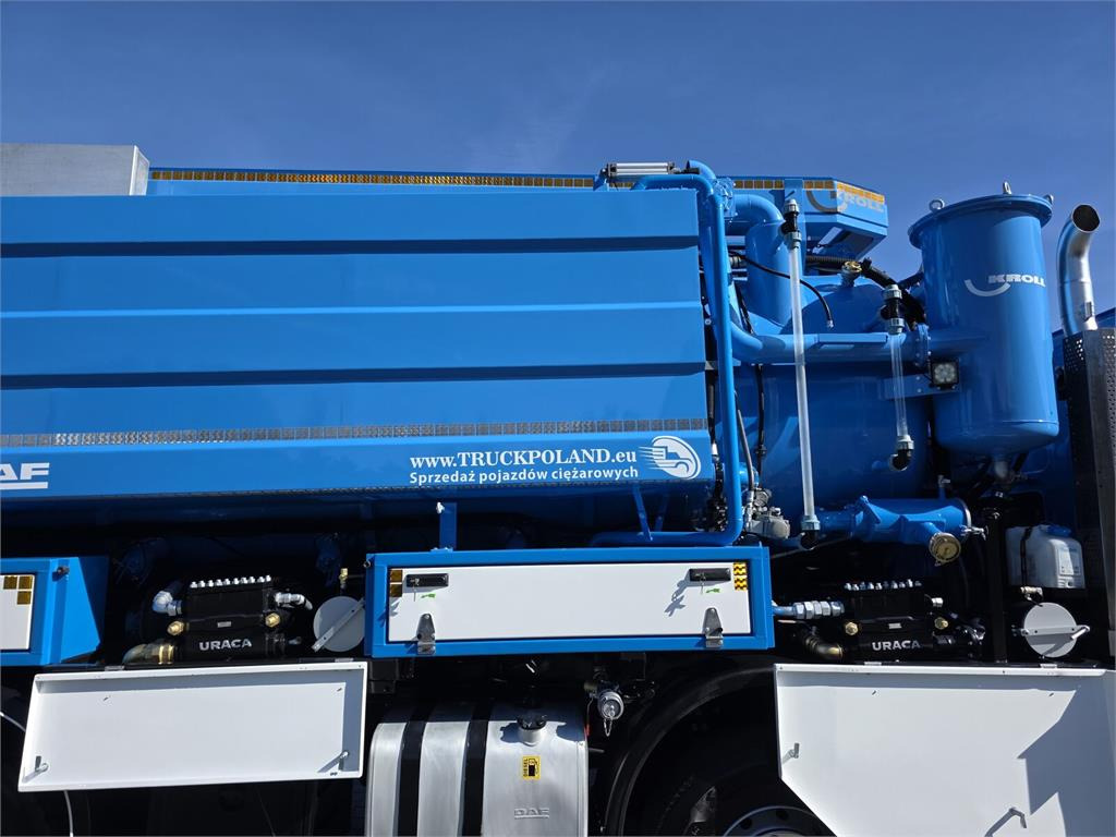 Вакуумски камион DAF WUKO KROLL 2 x URACA KOMBI FOR SEWER CLEANING: слика 26