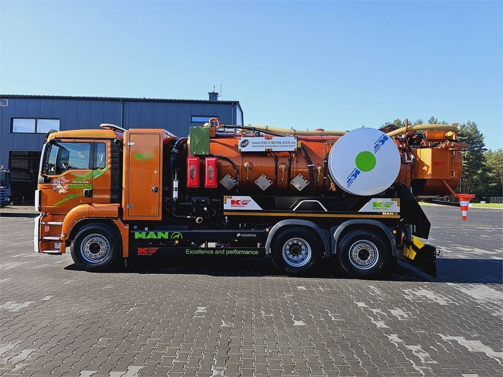 MAN WUKO KROLL ADR COMBI FOR SEWER CLEANING - Комунално/ Специјално возило: слика 4 MAN WUKO KROLL ADR COMBI FOR SEWER CLEANING - Комунално/ Специјално возило: слика 4