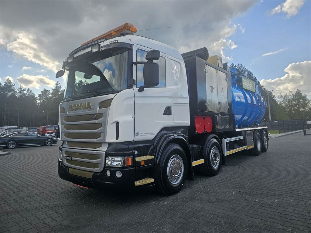 Scania Disab Centurion P210/8 Vacuum suction loader - Комунално/ Специјално возило: слика 3 Scania Disab Centurion P210/8 Vacuum suction loader - Комунално/ Специјално возило: слика 3