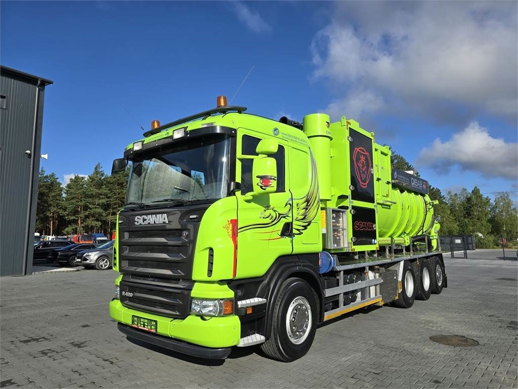 Scania Disab Centurion P210/9 Suction-blowing vacuum load - Вакуумски камион: слика 3 Scania Disab Centurion P210/9 Suction-blowing vacuum load - Вакуумски камион: слика 3