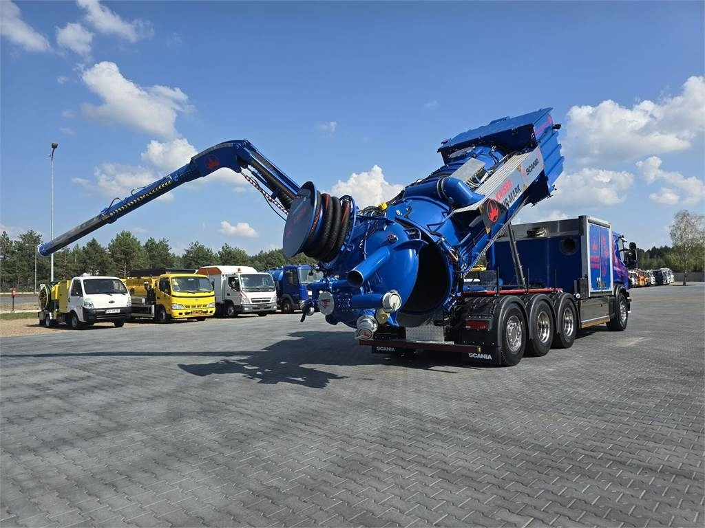 Scania KAISER EUR-MARK PL 8 Vacuum suction-blowing loader - Вакуумски камион: слика 1 Scania KAISER EUR-MARK PL 8 Vacuum suction-blowing loader - Вакуумски камион: слика 1