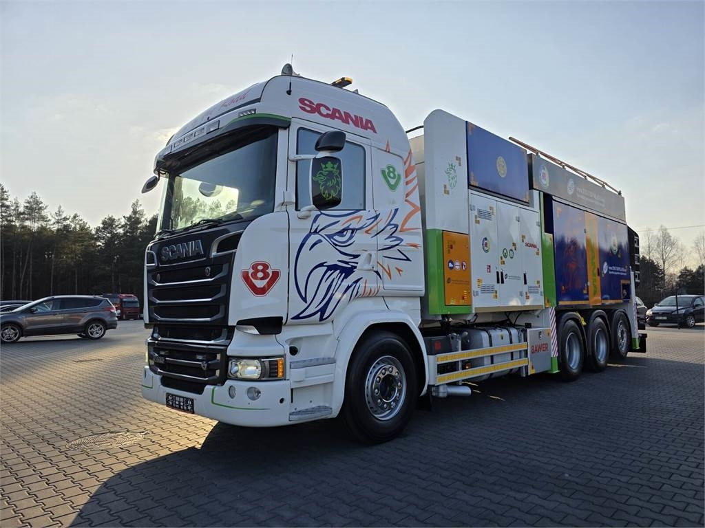 Scania V8 R580 MTS DINO 5 TRIPLE 54000V Saugbagger cleane - Вакуумски камион: слика 3 Scania V8 R580 MTS DINO 5 TRIPLE 54000V Saugbagger cleane - Вакуумски камион: слика 3