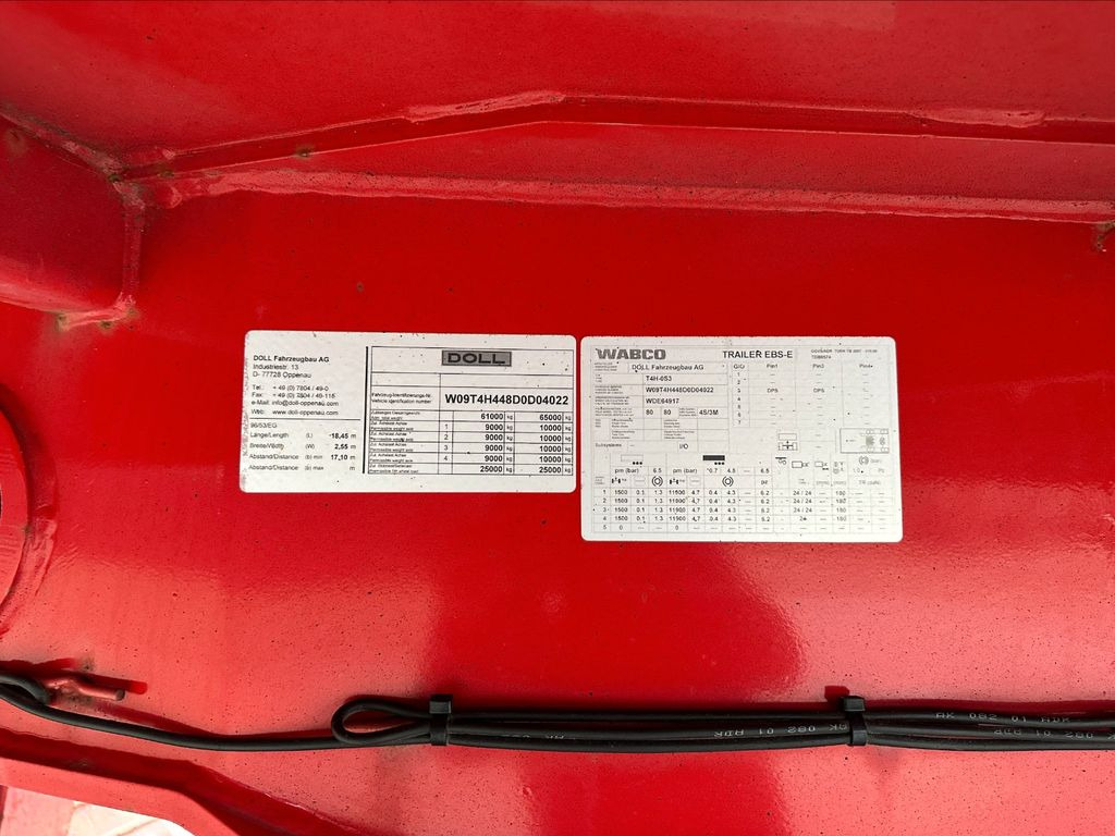 Doll Tiefbett /abnehmbar schwanenhals - Полуприколка за низок утовар: слика 5 Doll Tiefbett /abnehmbar schwanenhals - Полуприколка за низок утовар: слика 5