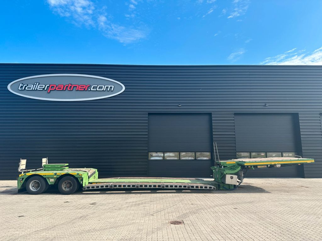 Faymonville 2 achs tiefbett / ausziehbar / Baggerbett  - Полуприколка за низок утовар: слика 1 Faymonville 2 achs tiefbett / ausziehbar / Baggerbett  - Полуприколка за низок утовар: слика 1